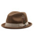 Brixton Капела Gain Fedora 10765 Кафяв - Pepit.bg