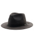 Brixton Капела Wesley Packable Fedora 10762 Черен - Pepit.bg