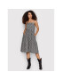 Brixton Лятна рокля Gingham 04290 Черен Regular Fit - Pepit.bg