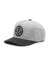 Brixton Шапка с козирка Crest C NetPlus MP Snapback 11001 Сив - Pepit.bg