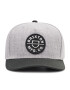 Brixton Шапка с козирка Crest C NetPlus MP Snapback 11001 Сив - Pepit.bg