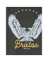 Brixton Тишърт Freebird 16794 Сив Oversize - Pepit.bg