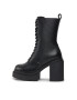 Bronx Боти Ankle boots 34290-U Черен - Pepit.bg