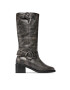 Bronx Ботуши High boots 14291-A Черен - Pepit.bg