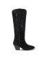 Bronx Ботуши High boots 14297-C Черен - Pepit.bg