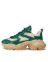 Bronx Сникърси Platform sneakers 66461B-OA Зелен - Pepit.bg