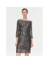 Bruuns Bazaar Коктейлна рокля BBW3759 Черен Regular Fit - Pepit.bg
