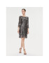 Bruuns Bazaar Коктейлна рокля BBW3759 Черен Regular Fit - Pepit.bg