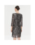 Bruuns Bazaar Коктейлна рокля BBW3759 Черен Regular Fit - Pepit.bg