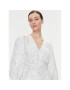 Bruuns Bazaar Коктейлна рокля Macluar BBW3661 Бял Regular Fit - Pepit.bg
