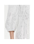 Bruuns Bazaar Коктейлна рокля Macluar BBW3661 Бял Regular Fit - Pepit.bg