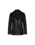 Bruuns Bazaar Кожено яке Inaya BBW3378 Черен Oversize - Pepit.bg
