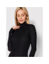 Bruuns Bazaar Поло Angela Roll BBW1070 Черен Slim Fit - Pepit.bg