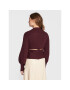 Bruuns Bazaar Пуловер Irina BBW3027 Бордо Regular Fit - Pepit.bg