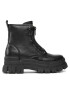 Buffalo Боти Aspha Zip 1622070 Черен - Pepit.bg