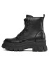 Buffalo Боти Aspha Zip 1622070 Черен - Pepit.bg