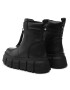 Buffalo Боти Ava Front Zip Boot 1622338 Черен - Pepit.bg