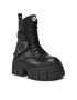 Buffalo Боти Gospher Lace Up Mid 1622351 Черен - Pepit.bg