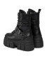 Buffalo Боти Gospher Lace Up Mid 1622351 Черен - Pepit.bg