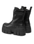 Buffalo Боти Gospher Zip Boot BN1622350 Черен - Pepit.bg