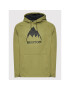 Burton Суитшърт от техническо трико Crown 22024100300 Зелен Regular Fit - Pepit.bg