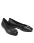 Calvin Klein Балеринки Round Ballerina W/Hdw HW0HW01287 Черен - Pepit.bg