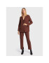 Calvin Klein Блейзър K20K203644 Кафяв Regular Fit - Pepit.bg