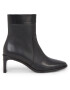 Calvin Klein Боти Curved Stil Ankle Boot 55 HW0HW01889 Черен - Pepit.bg