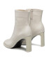 Calvin Klein Боти Curved Stil Ankle Boot 80 HW0HW01240 Бежов - Pepit.bg