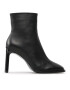 Calvin Klein Боти Curved Stil Ankle Boot 80 HW0HW01240 Черен - Pepit.bg