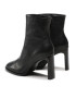 Calvin Klein Боти Curved Stil Ankle Boot 80 HW0HW01240 Черен - Pepit.bg