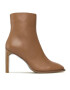 Calvin Klein Боти Curved Stil Ankle Boot 80 HW0HW01541 Бежов - Pepit.bg