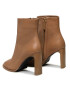 Calvin Klein Боти Curved Stil Ankle Boot 80 HW0HW01541 Бежов - Pepit.bg