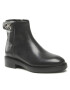 Calvin Klein Боти Rubber Sole Ankle Boot HW0HW01258 Черен - Pepit.bg