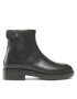 Calvin Klein Боти Rubber Sole Ankle Boot HW0HW01258 Черен - Pepit.bg