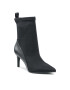 Calvin Klein Боти Sock Ankle Boot 70 Lth Mix HW0HW00590 Черен - Pepit.bg