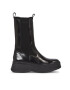 Calvin Klein Боти тип челси Pitched Chelsea Boot HW0HW01686 Черен - Pepit.bg