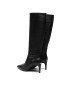 Calvin Klein Ботуши Essential Knee Boot 70 HW0HW00589 Черен - Pepit.bg