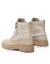 Calvin Klein Ботуши Lace Up Boot Mix HM0HM00942 Бежов - Pepit.bg