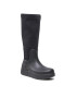 Calvin Klein Ботуши Rain Boot Wedge High HW0HW01264 Черен - Pepit.bg