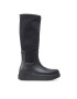 Calvin Klein Ботуши Rain Boot Wedge High HW0HW01264 Черен - Pepit.bg