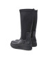 Calvin Klein Ботуши Rain Boot Wedge High HW0HW01264 Черен - Pepit.bg