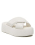 Calvin Klein Чехли Bubble Slide HW0HW01469 Бял - Pepit.bg