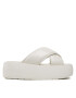 Calvin Klein Чехли Bubble Slide HW0HW01469 Бял - Pepit.bg