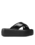 Calvin Klein Чехли Bubble Slide- Pat HW0HW01469 Черен - Pepit.bg