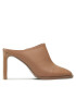 Calvin Klein Чехли Curved Stil Mule 80 HW0HW01542 Кафяв - Pepit.bg