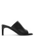 Calvin Klein Чехли Curved Stiletto Mule HW0HW01628 BEH Черен - Pepit.bg