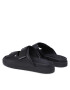 Calvin Klein Чехли Double Strap Sandal HM0HM00945 Черен - Pepit.bg
