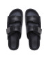 Calvin Klein Чехли Double Strap Sandal HM0HM00945 Черен - Pepit.bg