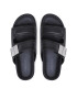 Calvin Klein Чехли Double Strap Sandal HM0HM00945 Черен - Pepit.bg